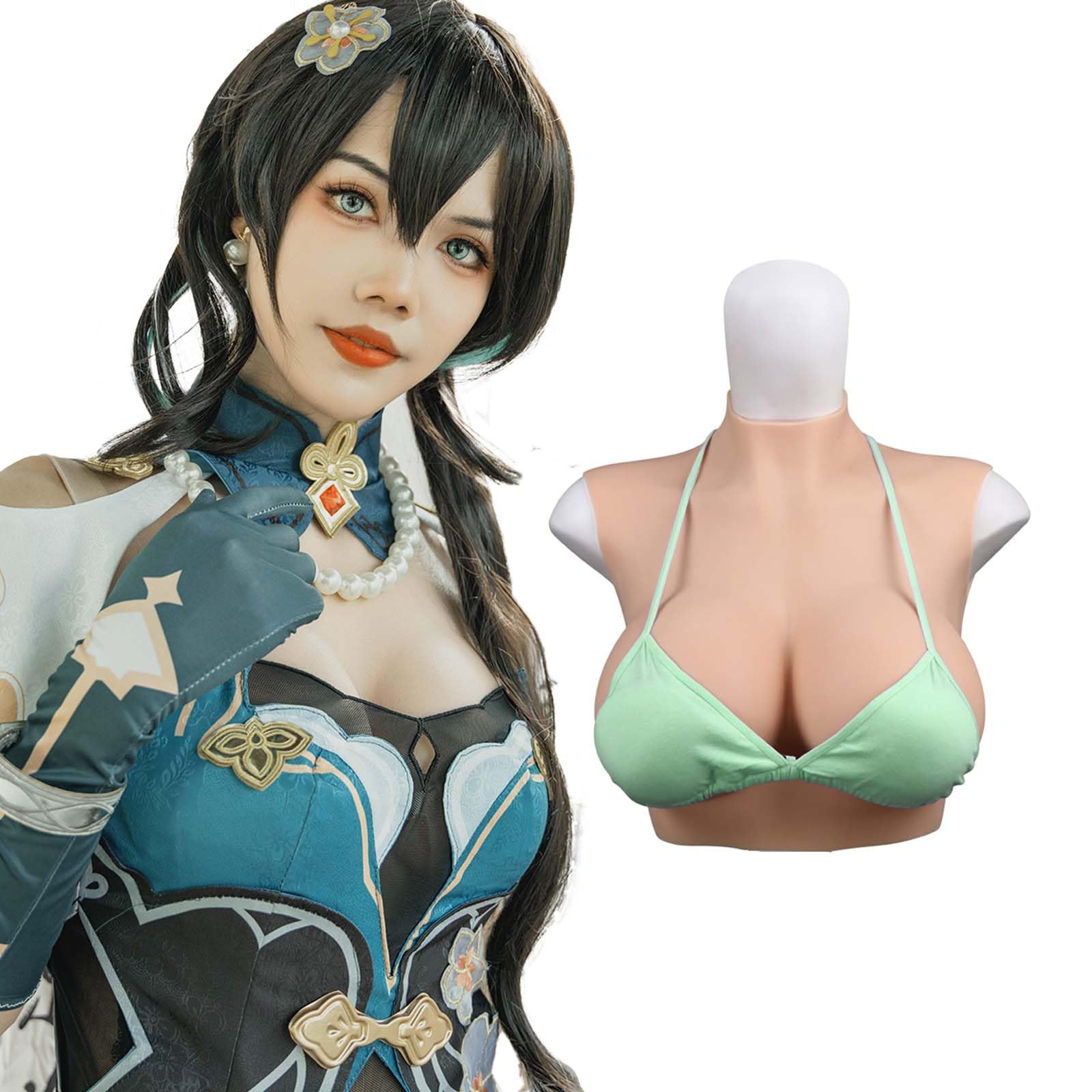 Amazon.co.jp: [TEYVIYI] シリコンバスト B-Gカップ シリコンスーツ